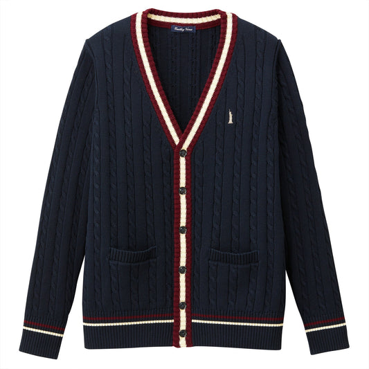 Venus カーディガン〈ライン入り〉7G