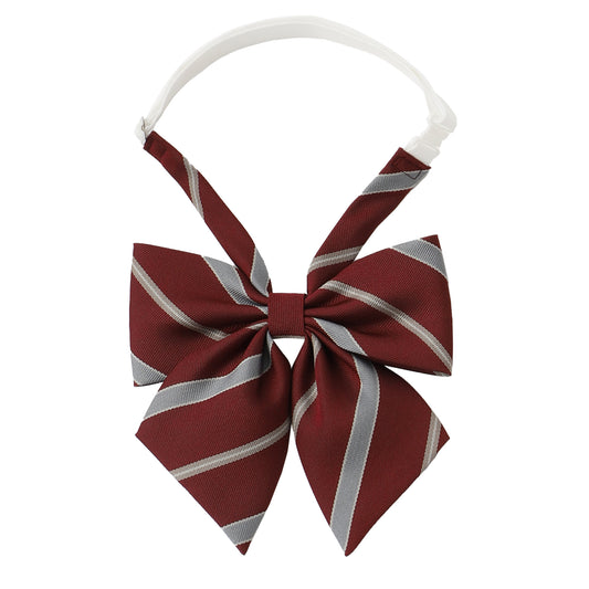 レジメ柄リボン